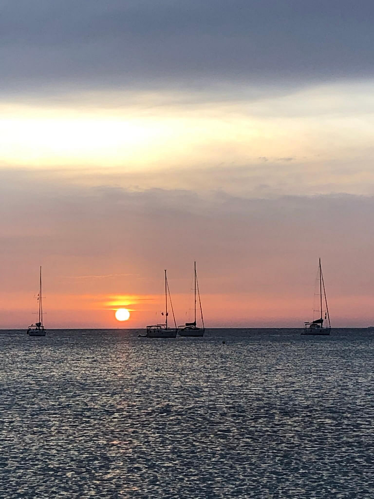 Tramonto a Cala Saona, Formentera