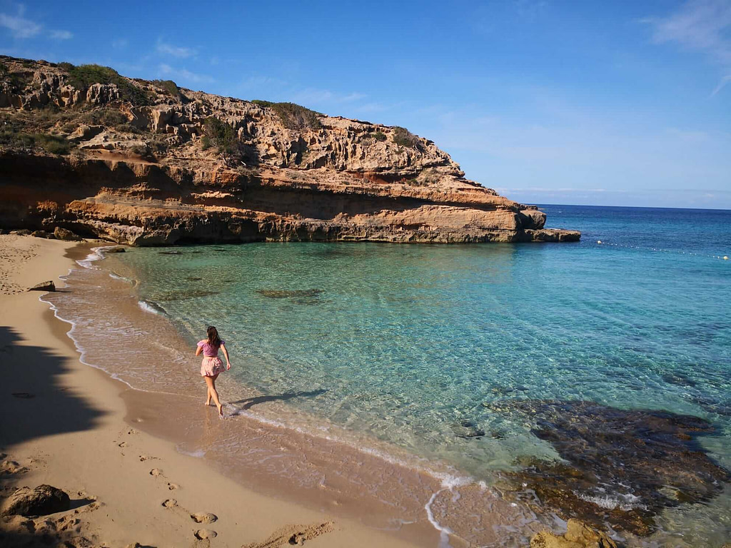 Cala Escondida, Ibiza e Formentera itinerario