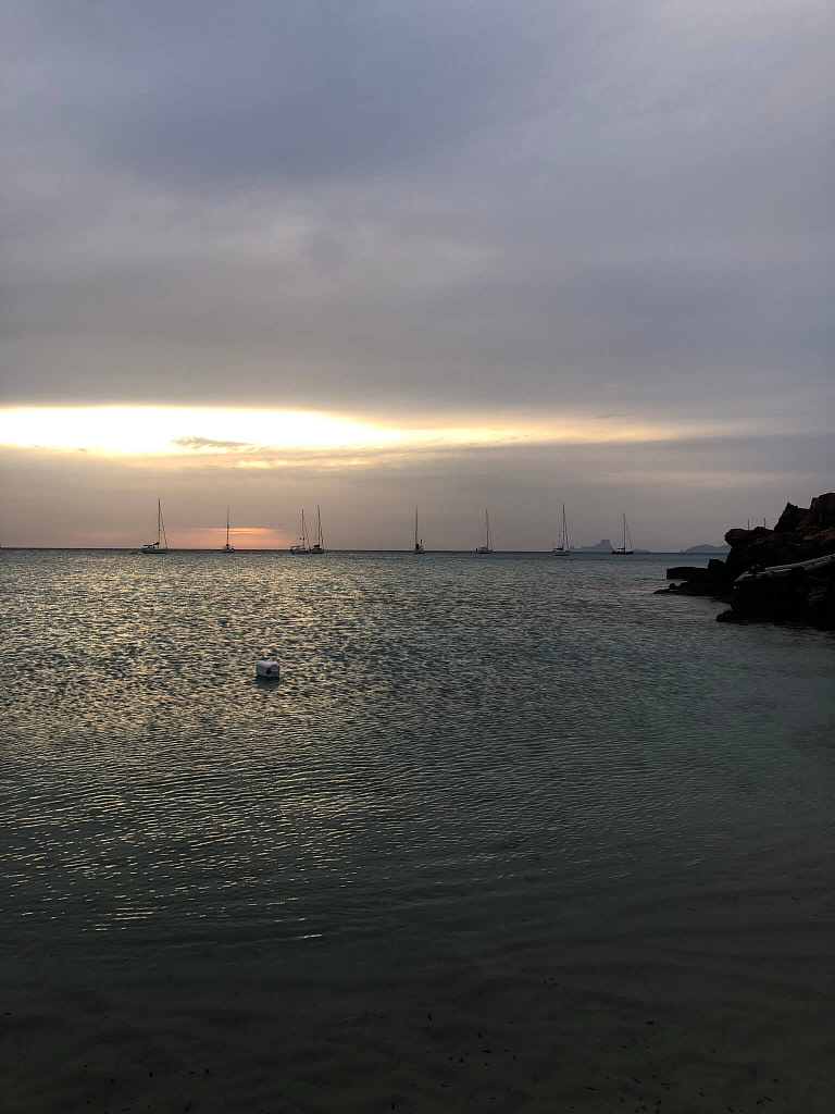 Tramonto a Cala Saona, Formentera